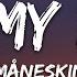 Måneskin OFF MY FACE Lyrics