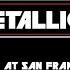 Metallica Live In San Francisco California September 18 1982 Full Concert