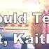 Ben Platt Kaitlyn Dever If I Could Tell Her Nightcore