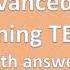 C1 Advanced CAE Listening Test 62 With Answers