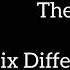 The Cure Six Different Ways Lyrics
