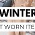 AUTUMN WINTER STAPLES Most Worn Wardrobe Items From The Cold Season Minimal Classic Outfits