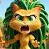 Переиграл батю в нейросети Cats Dalle3 Chatgpt Aiart Aicat кот юмор ии нейросеть мультик