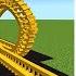 Minecraft NOOB Vs PRO ROLLER COASTER BUILD CHALLENGE