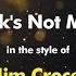 Jim Croce New York S Not My Home Karaoke Version From Zoom Karaoke