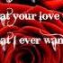 Marc Anthony I Need You Lyrics