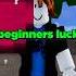 Testing Beginners Luck In Blox Fruits