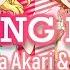 LYRICS ENGSUB SHINING LINE Akari And Soleil Ver Aikatsu