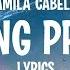 Camila Cabello Living Proof Lyrics