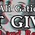 Ali Gatie Can T Give Up Slowed And Reverbed With Lyrics HD