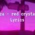 Sertorjazza Red Crystal Castles Lyrics