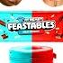 Red Food Vs Blue Food Challenge Funny Situations By ChallengeTeen