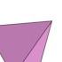 Tetrahedron Numerical With Inclined Or Resting Condition Is With Only One Plane HP Or VP