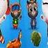 Talking Tom Gold Run PRINCESS ANGELA Vs ELF ANGELA Vs COWBOY ANGELA Vs Valkyrie Catch The Raccoon