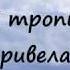 Куда ты тропинка меня привела