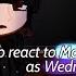 Mlb React To Marinette S Past As Wednesday GACHATRILLER GACHAMYSTERY Part 1