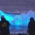 Crowds Flock To Southern California Beach To Witness Bioluminescent Waves