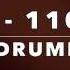 Funk Backing Track For Drummers 110 Bpm NO DRUMS