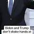 Biden And Trump Don T Shake Hands At The Presidential Debate