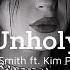 Sam Smith Unholy Lyrics Slowed Reverb Ft Kim Petras Mummy Don T Know Daddy S Getting Hot