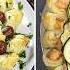 Puff Pastry Snacks Salmon Baked In Puff Pastry With Zucchini Baked Dipping Ring With Camembert