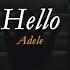 Adele Hello Slowed Reverb With Lyrics