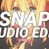 Snap Sped Up Rosa Linn Edit Audio