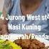Nasi Kuning Ayam Merah Rendang