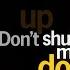 ABBA Don T Shut Me Down Lyric Video