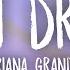 Ariana Grande Test Drive Lyrics