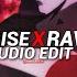 Sunrise X Rave Xantesha X Dxrk Audio Edit Non Copyright