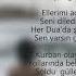 Ali Tekin Dua Lyrics Video