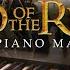 The Lord Of The Rings Epic Piano Mashup Medley Piano Cover SHEETS MIDI