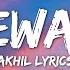 Deewana Lyrics Akhil Pav Dharia Desi Routz Anshul Garg Latest Punjabi Romantic Song 2020