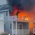 Firefighter Narrowly Escapes Blaze On Jersey Shore Deck