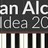 Gibran Alcocer Idea 20 EASY Piano Tutorial