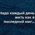 Живи сегодня один день который изменит все