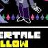 Feisty Four Fight Colored Undertale Yellow