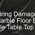 How To Repair A Scratched Marble Table Top Or Floor