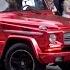 Insanely Loud Red Chrome Mercedes G Wagon Revs Acceleration In London