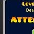 1 ATTEMPT CHALLENGE DEATH MOON Geometry Dash