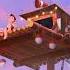 Lofi Girl Floating Into Serenity