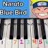 Naruto Blue Bird Piano Easy Tutorial With Numbers Shorts Piano