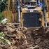 Terrible D6R XL Bulldozer Crashes Into Mountain Making Access Road