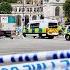 Chaos Crash Outside Big Ben London CAUGHT ON CAMERA