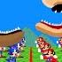 EVOLUTION Of 9999 MARIO Vs 9999 SONIC Who Is The King Of Super Mario Bros