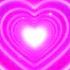 VJ Loops 2024 Pink Neon Love Heart Background Tunnel With Sparkling Pink Particles Overlay 4k