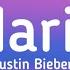 Justin Bieber Maria Lyrics Justinbieber