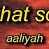 1 HOUR Aaliyah Are You That Somebody TikTok Remix Lyrics Baby Girl I M The Man From The Bi