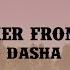 Dasha Heartbreaker From Tennessee Lyrics